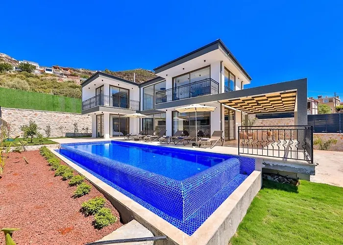 3 Bedroom Luxury Villa, Private Pool, Near Kalkan Villa Kaş