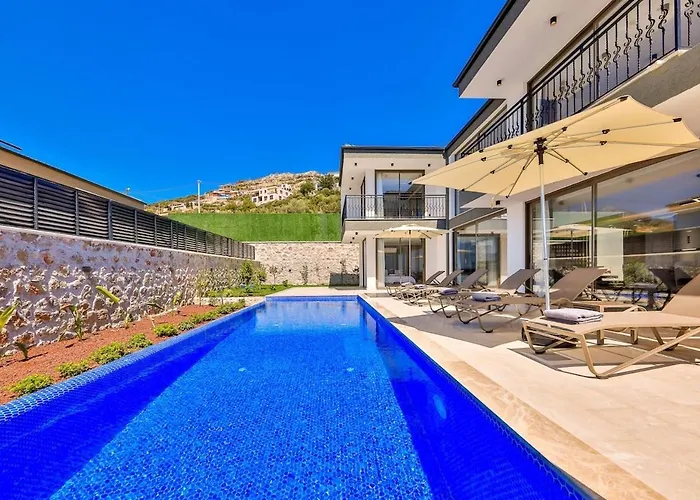 Villa 3 Bedroom Luxury Villa, Private Pool, Near Kalkan Kas