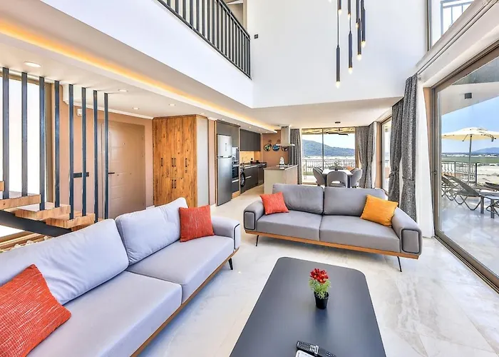 3 Bedroom Luxury Villa, Private Pool, Near Kalkan * Kas