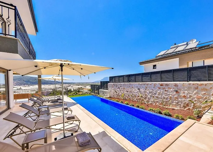 3 Bedroom Luxury Villa, Private Pool, Near Kalkan Villa Kas